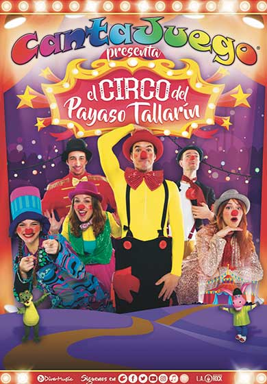 Cantajuego: El circo el payaso Tallarín → Teatro Reina Victoria