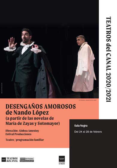 Nando López: Desengaños amorosos → Teatros del Canal