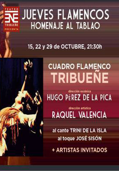 Jueves flamencos homenaje al tablao → Teatro Tribueñe