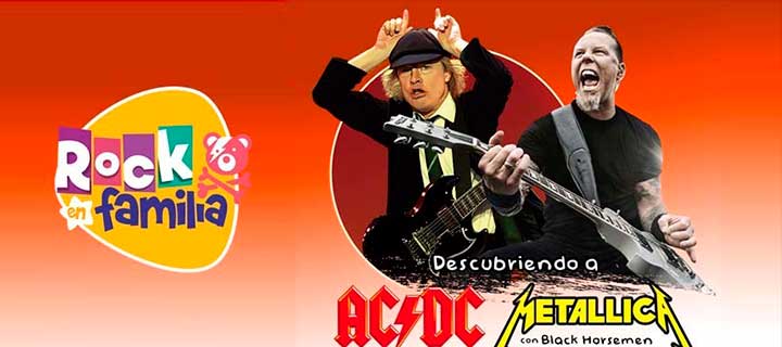 Rock en familia: descubriendo a AC/DC y Metallica