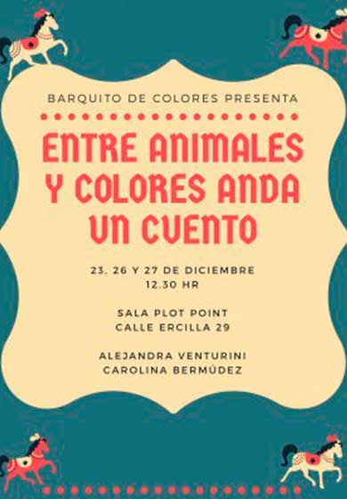 Entre animales y colores anda un cuento → Artespacio Plot Point