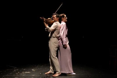 Imagen de 'Yo soy el que soy' con Aaron Lee en Teatro Pavón