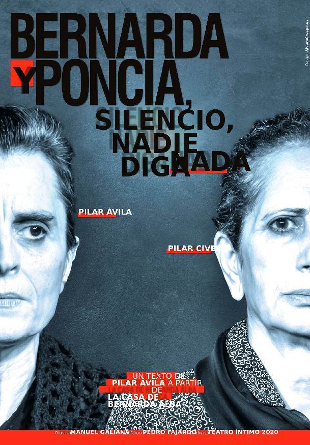 Bernarda y Poncia (silencio, nadie diga nada)