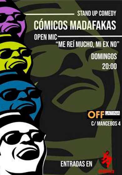 Cómicos Madafakas Open Mic