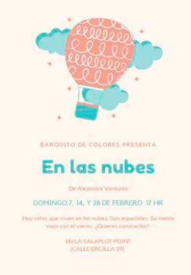 En las nubes
