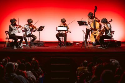 Imagen del espectáculo teatral 'El pequeño Mozart' en el Teatro Lara