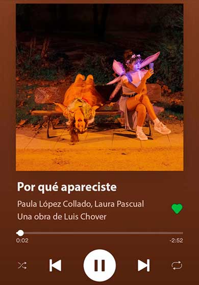Por qué apareciste