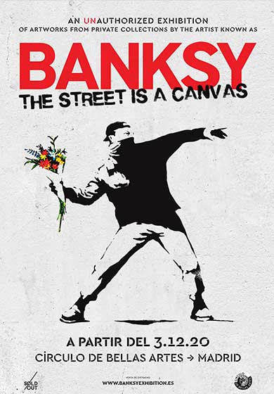 Banksy. The Street is a Canvas