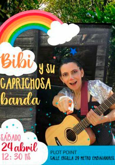 Bibi y su caprichosa banda