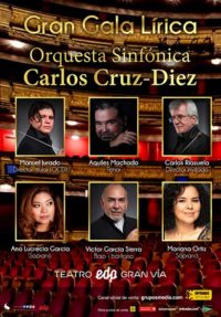 Orquesta sinfónica Cruz-Diez: Gran gala lírica