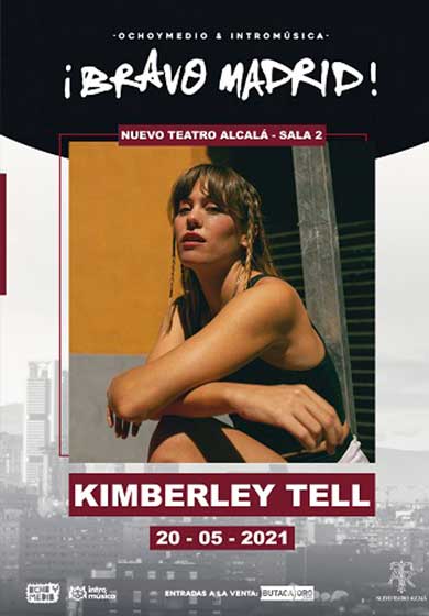 Kimberley Tell en concierto