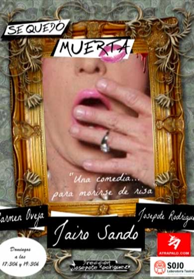 Se quedó muerta