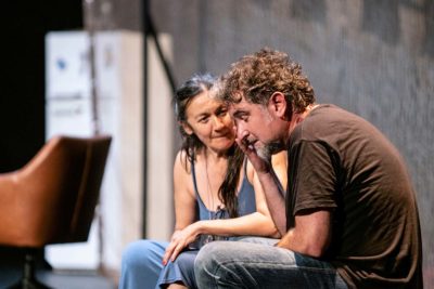 Imagen del espectáculo teatral 'Cabezas de cartel' en el Teatro Lara
