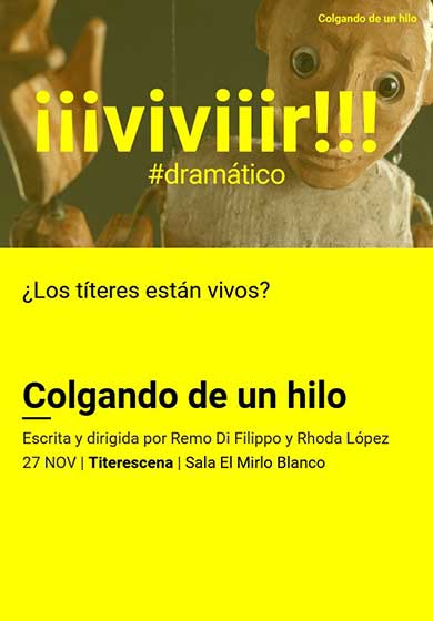 Titerescena: Colgando de un hilo → Teatro Valle-Inclán (Centro Dramático Nacional)