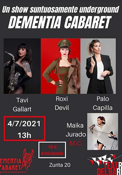 DEMENTIA CABARET. EDICIÓN 10: LA CENSURA