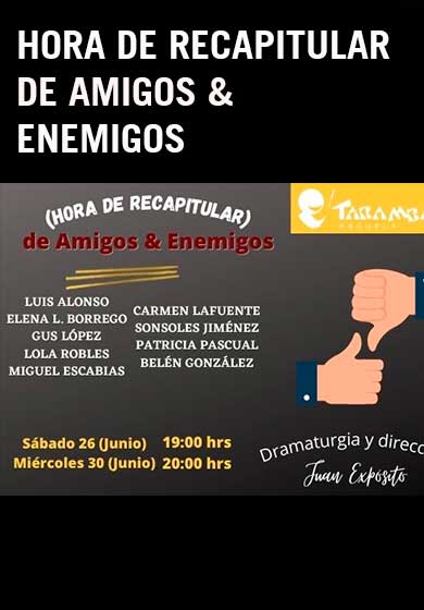 Hora de recapitular de amigos y enemigos