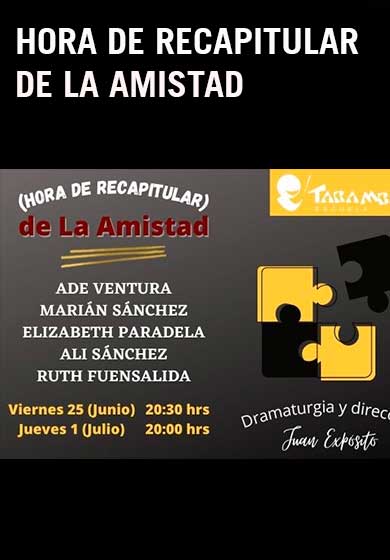 Hora de recapitular de la amistad