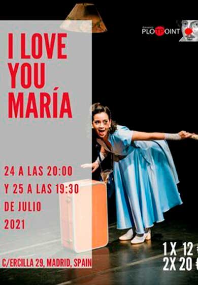 I love you María