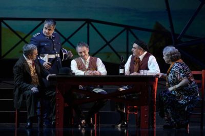 Imagen de 'Los Gavilanes' en el Teatro de la Zarzuela