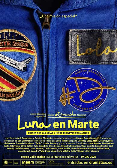 Luna en marte → Teatro Valle-Inclán (Centro Dramático Nacional)