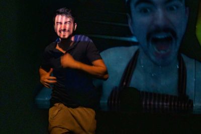 imagen de la obra 'Onírico' protagonizada por Javi Damas