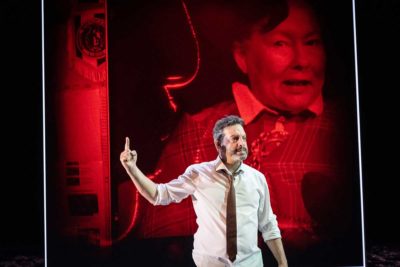 Imagen de La última noche del mundo de Laurent Gaudé y Fabrice Murgia en el Teatro María Guerrero