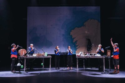 Imagen de N.E.V.E.R.M.O.R.E DE Xesús Ron en el Teatro María Guerrero