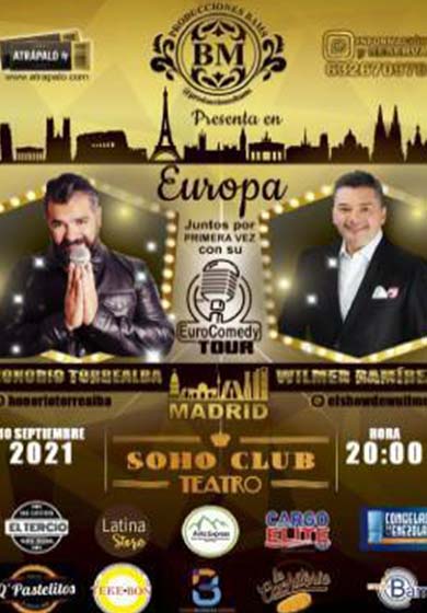 Euro Comedy Tour → Teatro Soho Club