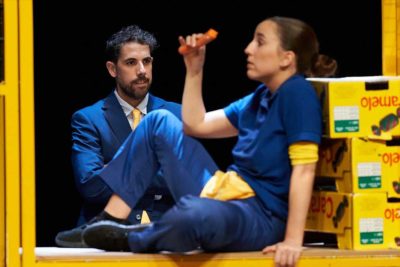 Imagen de 'Fuenteovejuna. Historia del maltrato' en Teatro La Abadía