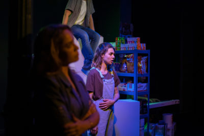 Imagen del espectáculo teatral 'Madrid 24H' en el Teatro Lara