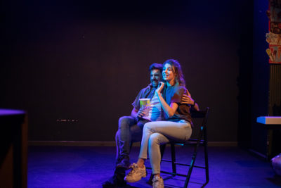 Imagen del espectáculo teatral 'Madrid 24H' en el Teatro Lara