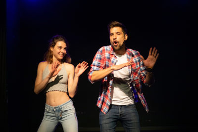 Imagen del espectáculo teatral 'Madrid 24H' en el Teatro Lara