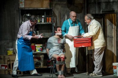 Imagen de Los secuestradores del lago Chiemsee de Alberto Iglesias/Mario Gas en los Teatros del Canal