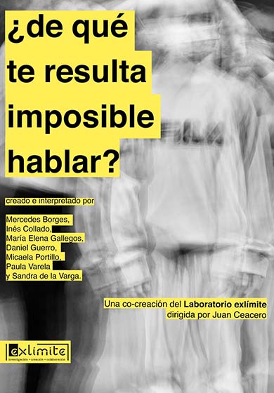 ¿De qué te resulta imposible hablar?