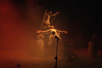 Imagen de la obra de teatro El despedazamiento de los cerdos