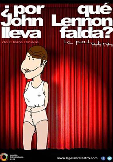 ¿Por qué John Lennon lleva falda?