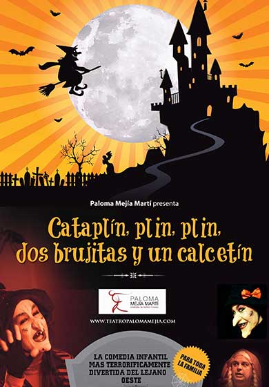 Cataplín, plin, plin, dos brujitas y un calcetín → Teatro Victoria
