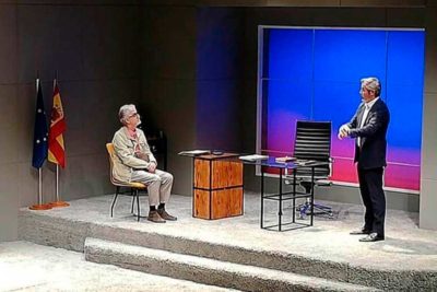 Imagen de 'El electo' en el Teatro Galileo Quique San Francisco