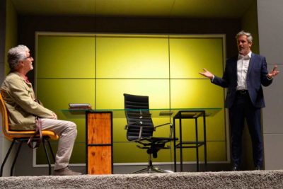 Imagen de 'El electo' en el Teatro Galileo Quique San Francisco