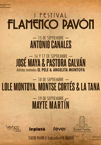 Festival Flamenco Pavón (Primera edición)