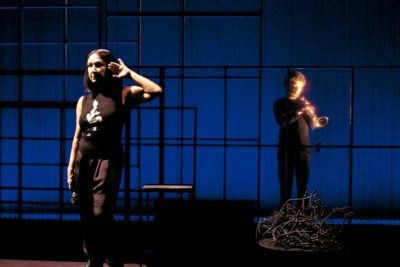 Imagen de 'Fedeli d’amore. Polittico in sette quadri per Dante Alighieri' en Teatro La Abadía