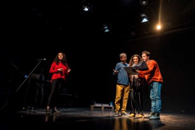Imagen de 'Imprenteros' de Lorena Vega en Teatro Conde Duque