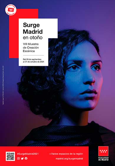 Cartel de La última sobremesa La Encina Teatro Surge Madrid 2021