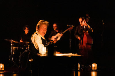 Imagen del espectáculo teatral 'Lorca en Nueva York' en el Teatro Bellas Artes.