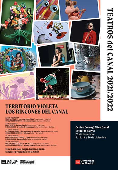 Territorio Violeta: Los Rincones de Canal → Teatros del Canal