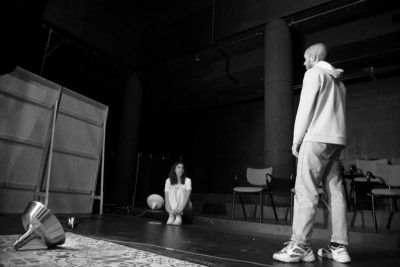 Imagen de 'Voltaire' de Juan Mayorga y Ernesto Caballero en Teatro Galileo Quique San Francisco
