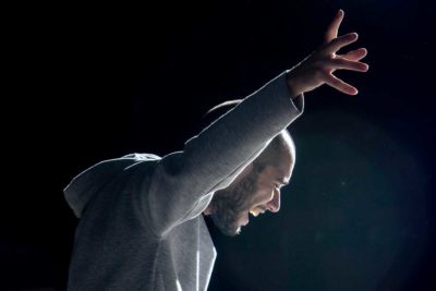 Imagen de 'Voltaire' de Juan Mayorga y Ernesto Caballero en Teatro Galileo Quique San Francisco
