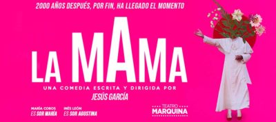 Imagen de la obra de teatro 'La Mama' en el Teatro Marquina