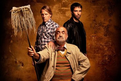 Imagen del espectáculo teatral 'El cuidador' en el Teatro Bellas Artes