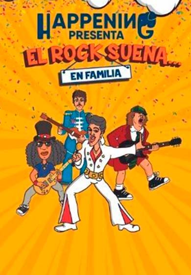 El rock suena... en familia → Teatro Bellas Artes